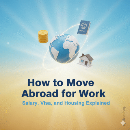 How to Move Abroad for Work Salary, Visa, and Housing Explained