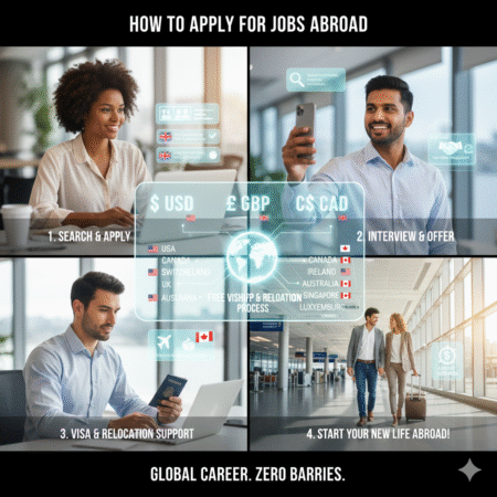 How to Apply for Jobs Abroad with Free Visa Sponsorship and Relocation