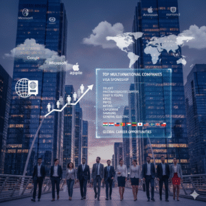 Top Multinational Companies Offering Visa Sponsorship for Global Job Seekers