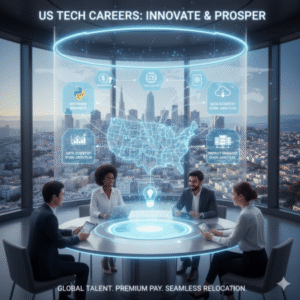Top Tech Roles in the United States Offering Six-Figure Salaries and Visa Support